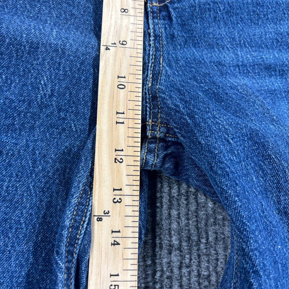 Old Navy Sky-Hi Wide Leg Jeans Women Size 8 Blue Extra High Rise - Picture 4 of 12